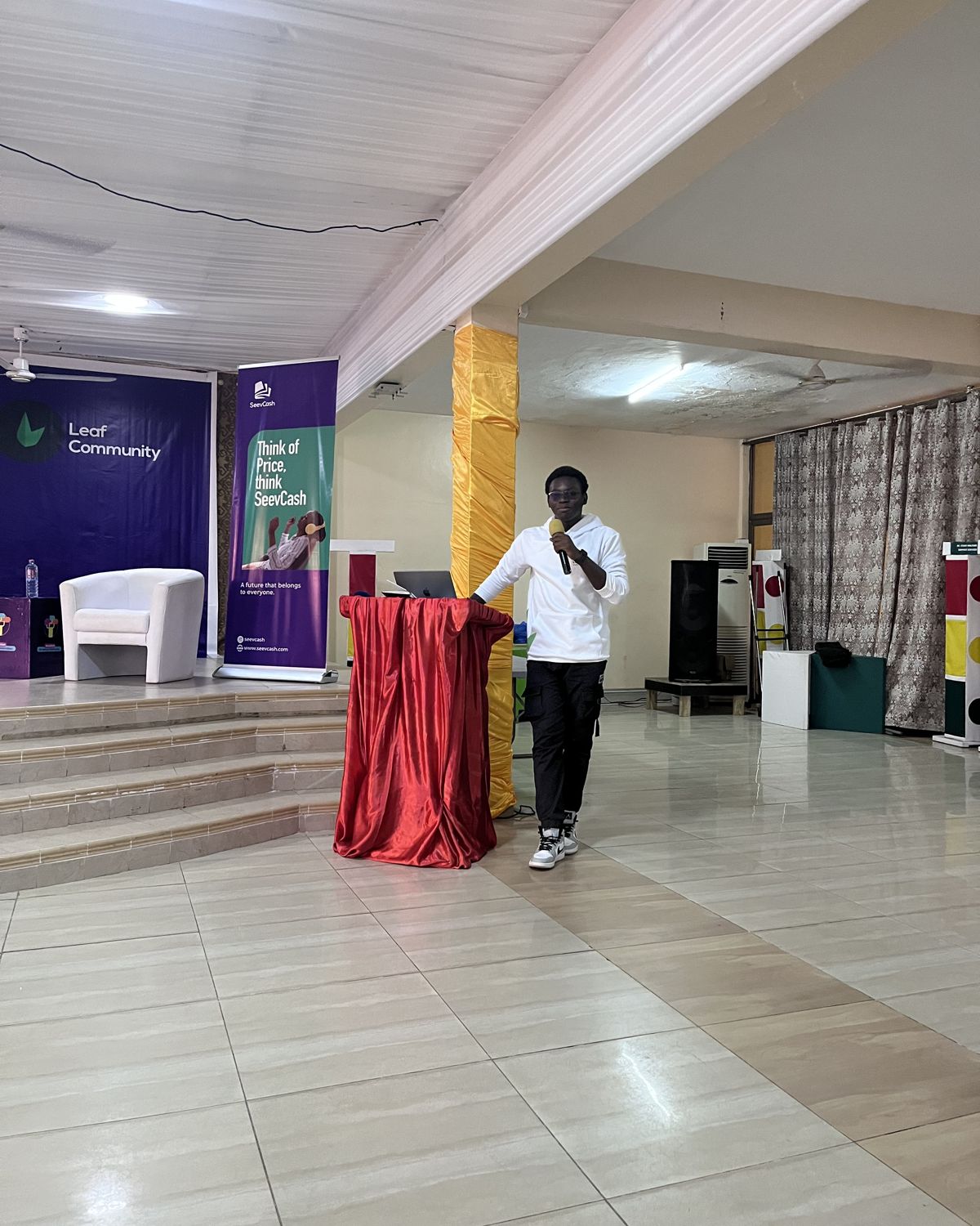 Leaf Community meetup, Accra